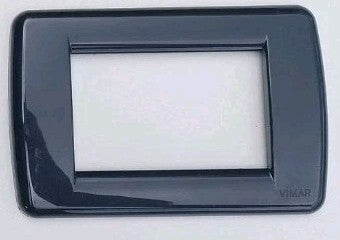 Placca 6 Moduli Vimar Idea Rondò in Tecnopolimero – blu zaffiro