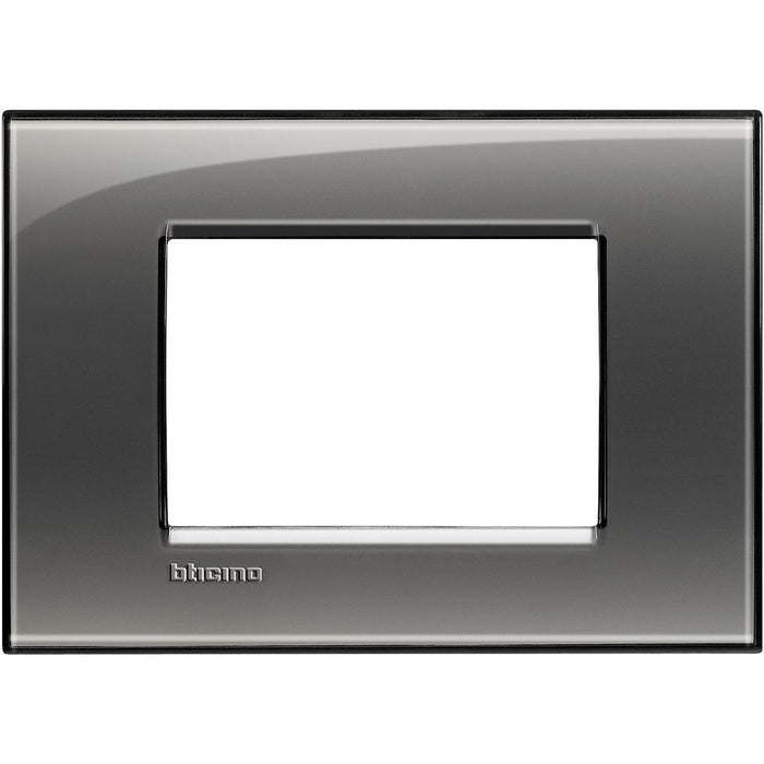 Placca 3 Posti Bticino Living Light – LNA4803 – Fumo di Londra