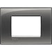 Placca 3 Posti Bticino Living Light – LNA4803 – Fumo di Londra