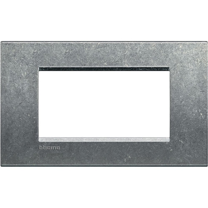 Placca Quadra 4 Moduli Bticino Livinglight – LNA4804 – Native