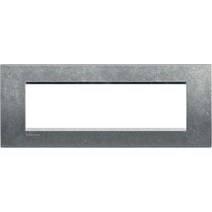 Placca Quadra 7 Moduli Bticino Livinglight – LNA4807 – Native