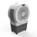 Raffrescatore Evaporativo e Ventilatore per Grandi Ambienti con Scomparto Ghiaccio