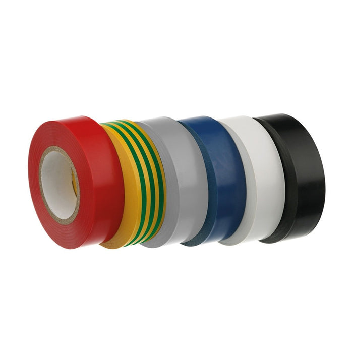 Nastro Isolante in PVC Raytech 19x25 – Vari Colori