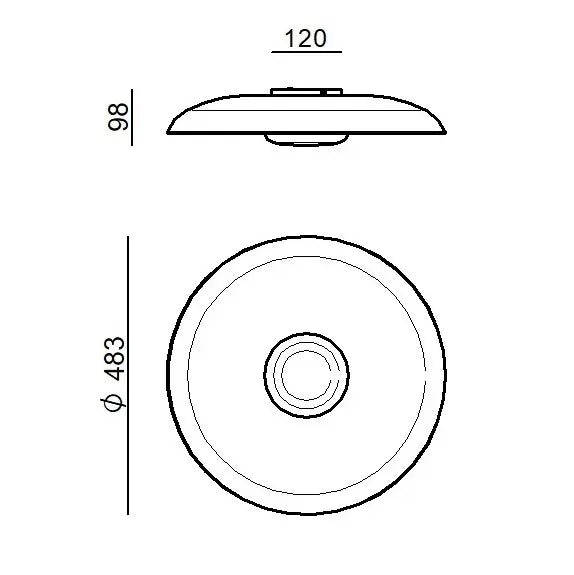 Linea Light Basin Lampada A Sospensione LED Design