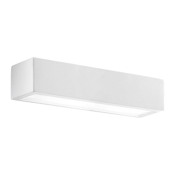 APPLIQUE GESSO LAMPADA DA PARETE  A LED - ELMER 2XE27