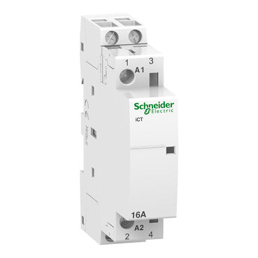 Schneider Electric Acti9 iCT contattore modulare 2NA 16A 230/240VCA - A9C22712