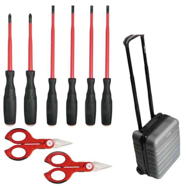 INTERCABLE SET 6 GIRAVITI SLIM E 2 FORBICI F1 VDE - AO2504