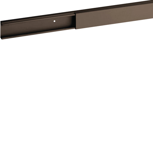 Minicanale Monoscomparto Hager Bocchiotti TMC 22/1x10 Marrone
