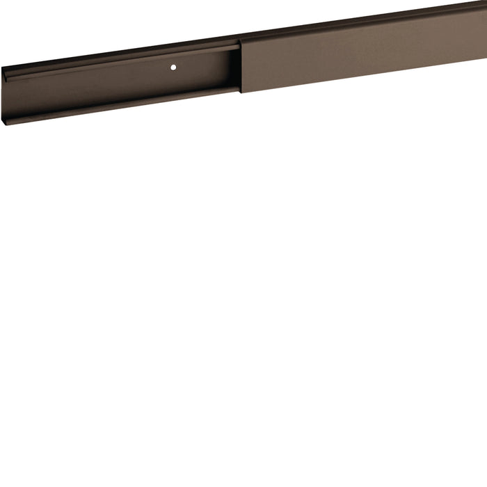 Minicanale Monoscomparto Hager Bocchiotti TMC 22/1x10 Marrone
