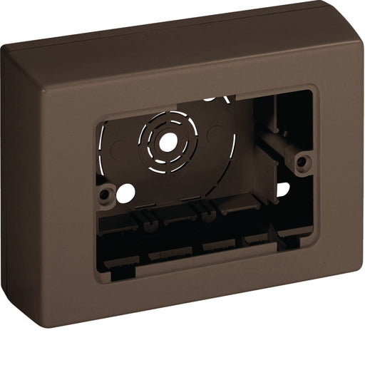 Scatola Porta Apparecchi Hager Bocchiotti 3 Moduli TMC/TMU Marrone