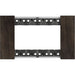 Placca Bticino Living Now 4 Moduli Noce