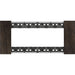 Placca Bticino Living Now 6 Moduli Noce