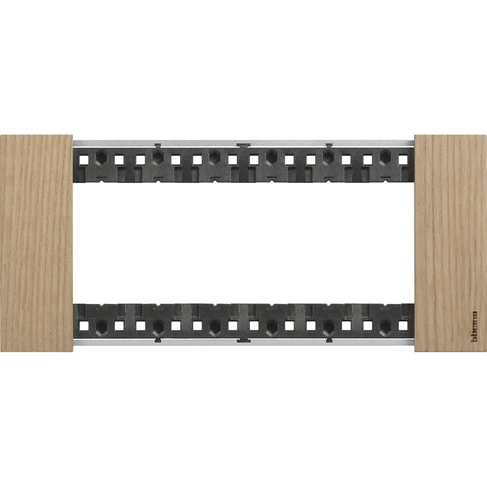 Placca Bticino Living Now 6 Moduli Rovere
