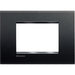 Placca 3 Posti Bticino Living Light Antracite