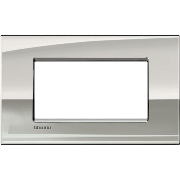 Placca 4 Moduli Bticino Livinglight Air Palladio