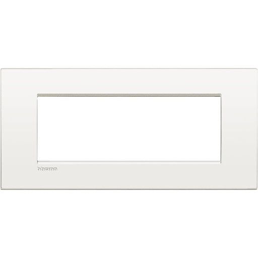 Placca 7 Moduli Bticino Livinglight Air Bianco Puro
