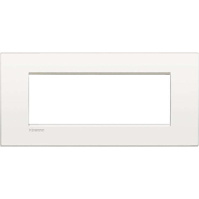 Placca 7 Moduli Bticino Livinglight Air Bianco Puro