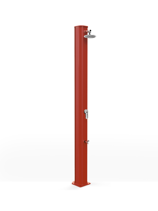 Doccia Solare con Lavapiedi Arkema Big Jolly 35L Rosso