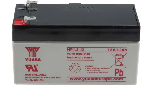 Batteria Al Piombo Sigillata 6V 7,2 Ah Per Lampade Emergenza Beghelli - Tecnologia AGM - Foto 2
