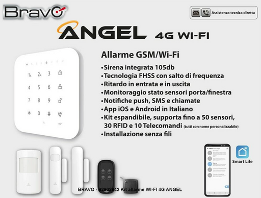 BRAVO TELECAMERA WIRELESS DA ESTERNO CAPTAIN 92902921 BRAVO TELECAMERA WIRELESS DA ESTERNO CAPTAIN 92902921
