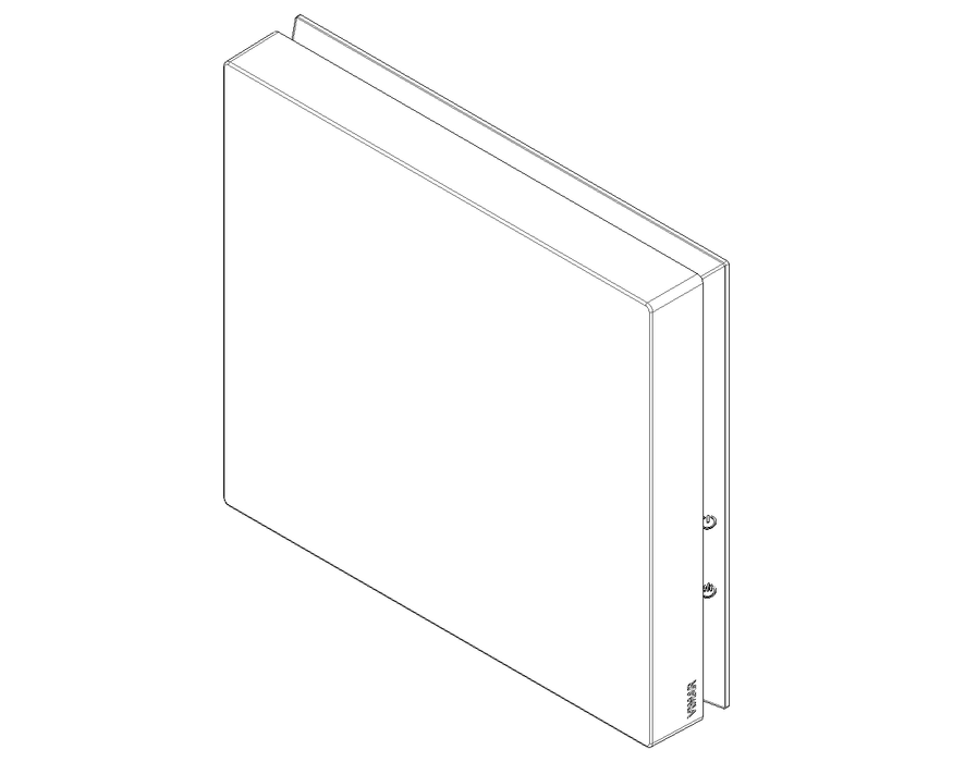 Vimar 02912 termostato connesso smart Wi-Fi parete bianco
