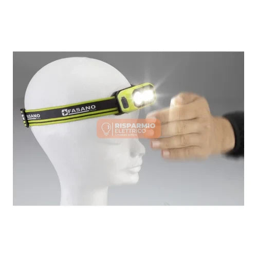 LAMPADA DA TESTA A DOPPIO LED FG 213/L480 – CON SENSORE ON/OFF CONTACTLESS