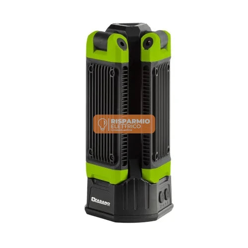 LAMPADA RICARICABILE A 3 FARI LED FG 217/B – CON TREPPIEDE REGOLABILE