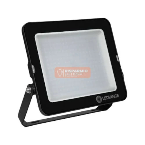 Proiettore LED Compatto da Esterno Ledvance 180W 18000lm 4000K IP65 Nero Simmetrico