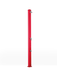 Doccia Solare in Alluminio con Lavapiedi Arkema Jolly S 25L Rosso