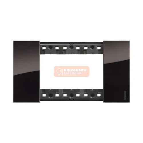 PLACCA BTICINO LIVING NOW 3 MODULI