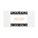 placca bticino living now bianco a 3 moduli