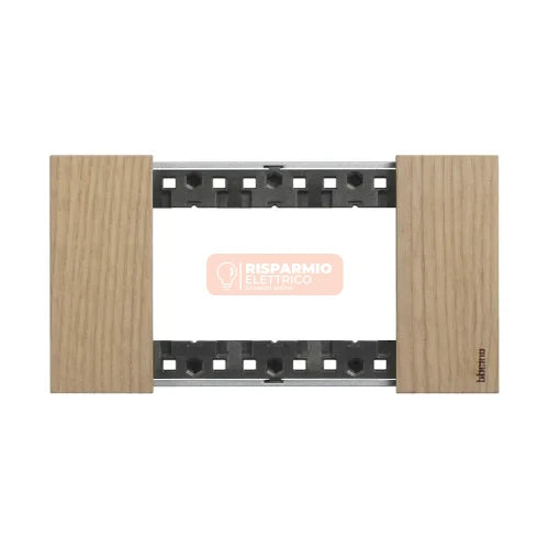 PLACCA BTICINO LIVING NOW 3 MODULI