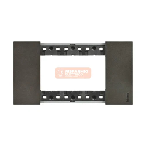 PLACCA BTICINO LIVING NOW 3 MODULI