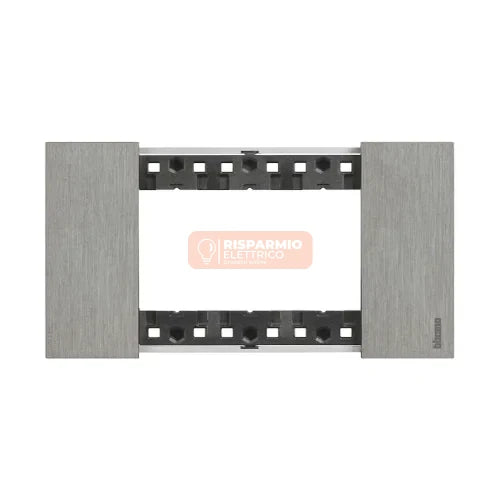 PLACCA BTICINO LIVING NOW 3 MODULI