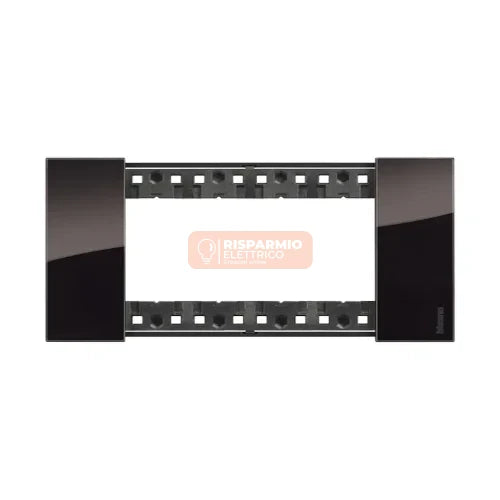 PLACCA BTICINO LIVING NOW 4 MODULI