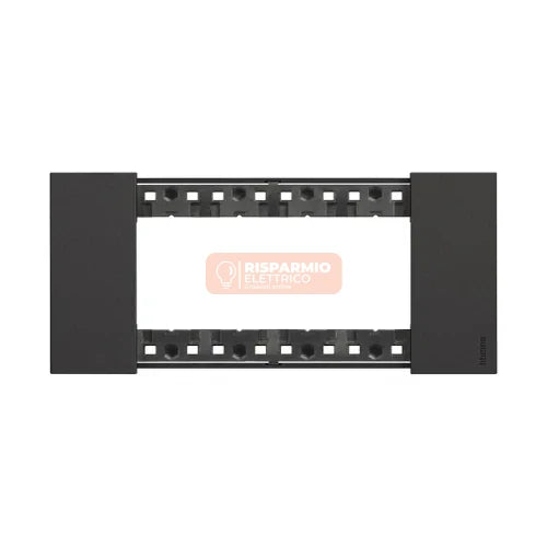 PLACCA BTICINO LIVING NOW 4 MODULI