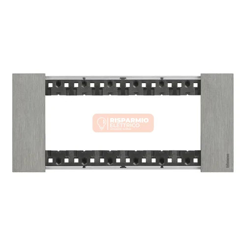 PLACCA BTICINO LIVING NOW 6 MODULI