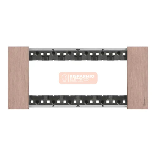 PLACCA BTICINO LIVING NOW 6 MODULI