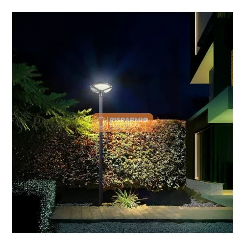 LAMPIONE SOLARE KALAP 4800LM IP65 | 4 SETTORI LED INDIPENDENTI