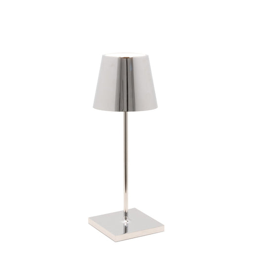 Lampada da Tavolo Zafferano Poldina Mini Pro Argento