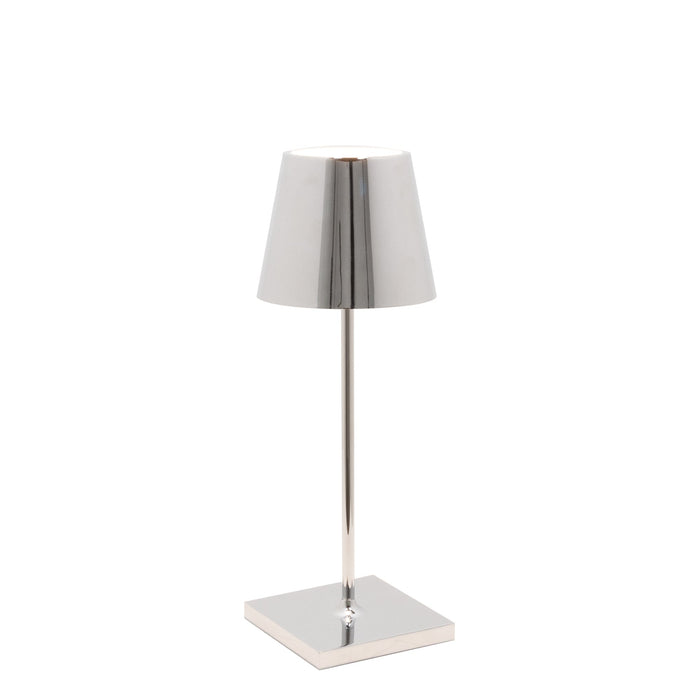 Lampada da Tavolo Zafferano Poldina Mini Pro Argento
