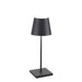 Lampada da Tavolo Zafferano Poldina Mini Pro Grigio Scuro