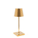 Lampada da Tavolo Zafferano Poldina Mini Pro Oro