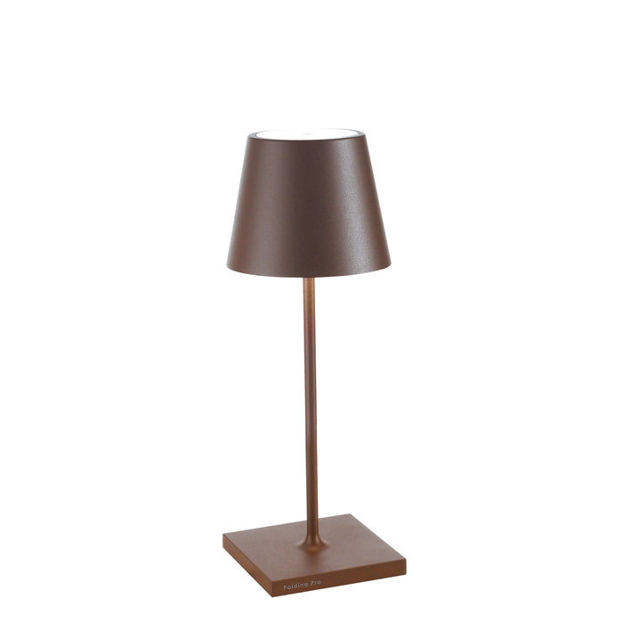 Lampada da Tavolo Zafferano Poldina Mini Pro Corten