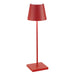Lampada da Tavolo Zafferano Poldina Pro Rosso
