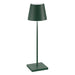Lampada da Tavolo Zafferano Poldina Pro Verde Scuro