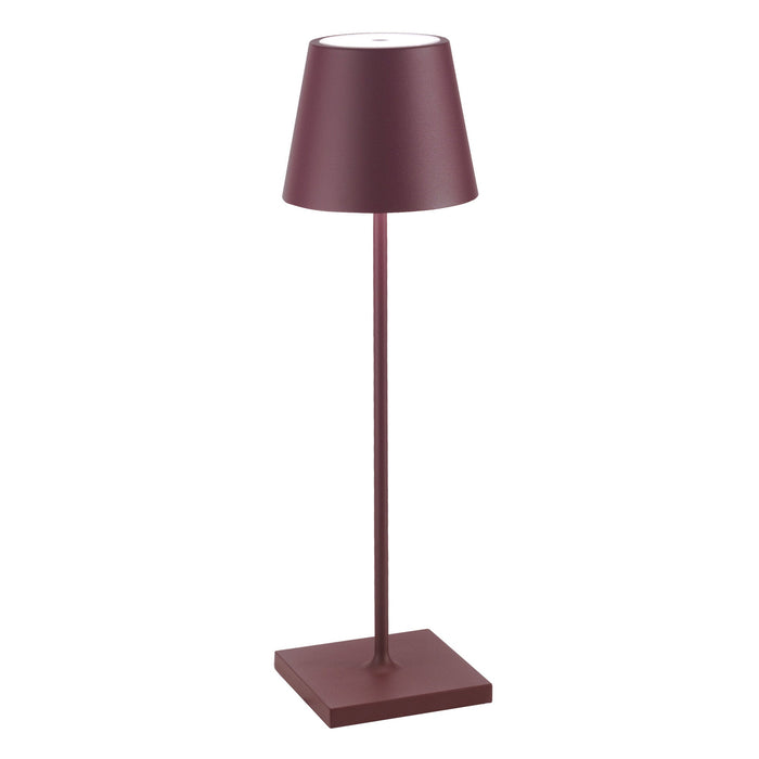 Lampada da Tavolo Zafferano Poldina Pro Bordeaux