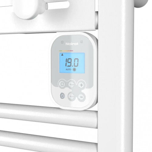 Noirot Actibain scaldasalviette elettrico a inerzia fluida 1750W con soffiatore bianco N171416