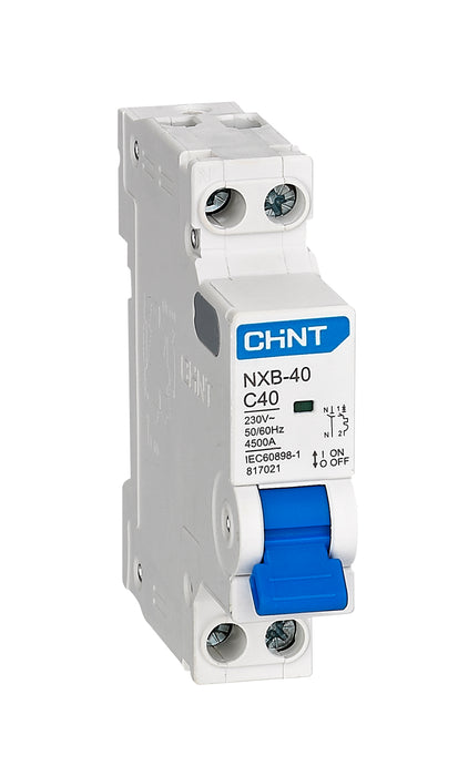 Chint Interruttore Magnetotermico NXB-40 C6 1PN - 817015