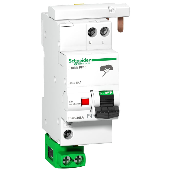 SPD INTERRUTTORE INTEGR. SCHNEIDER IQUICK 1P+N 5KA A9L16617